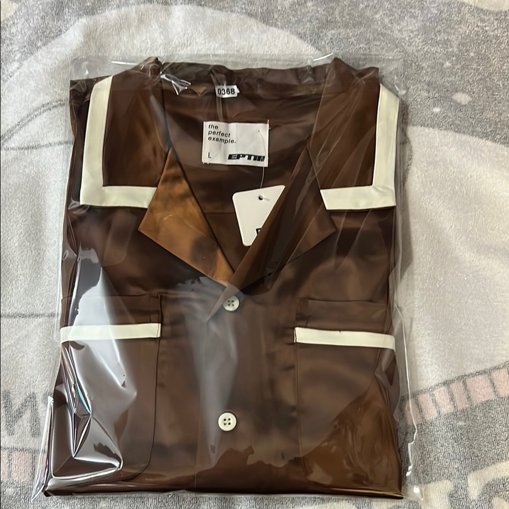 EPTM Men Villa Shirt (Brown) - Picture 10 of 10